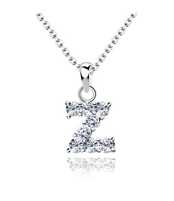 Necklace Silver Z Shape SSLPE-Z